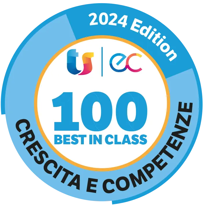 Riconoscimento Best In Class 2024 per crescita e competenze